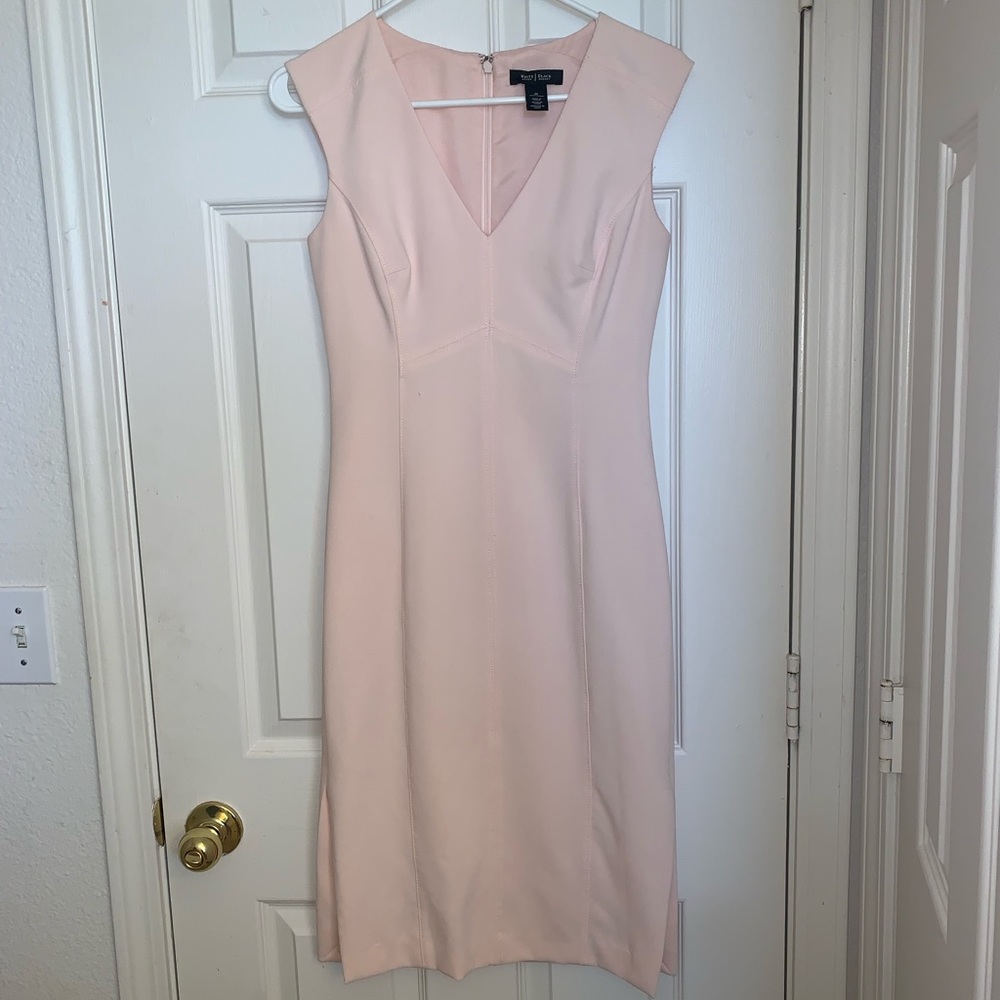 WHBM Light Pink Midi Dress 00